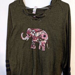 Cute Elephant hoodie Miss XXL (19)